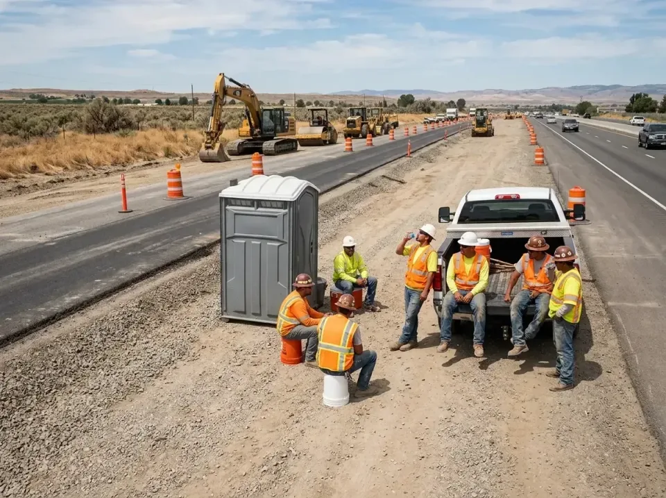 highway-road-construction-crew-007 — frequently asked questions, Porta Potty and Restroom Rentals in Fairmont, WV